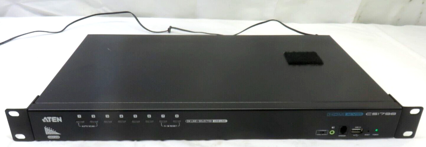 ATEN CS1798 8-Port USB HDMI KVM Switch, FOR PARTS/ REPAIR