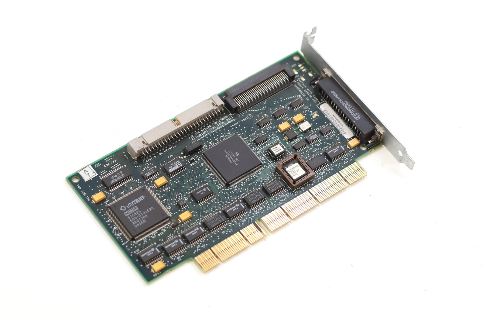 Compaq Single-Port SCSI PCIe Controller Card P/N: 199634-001 Tested Working