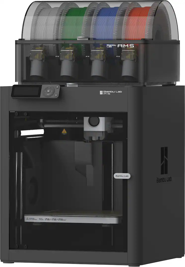 💥Clearance Sale⏰ Bambu Lab P1S Combo 3D Printer - Black