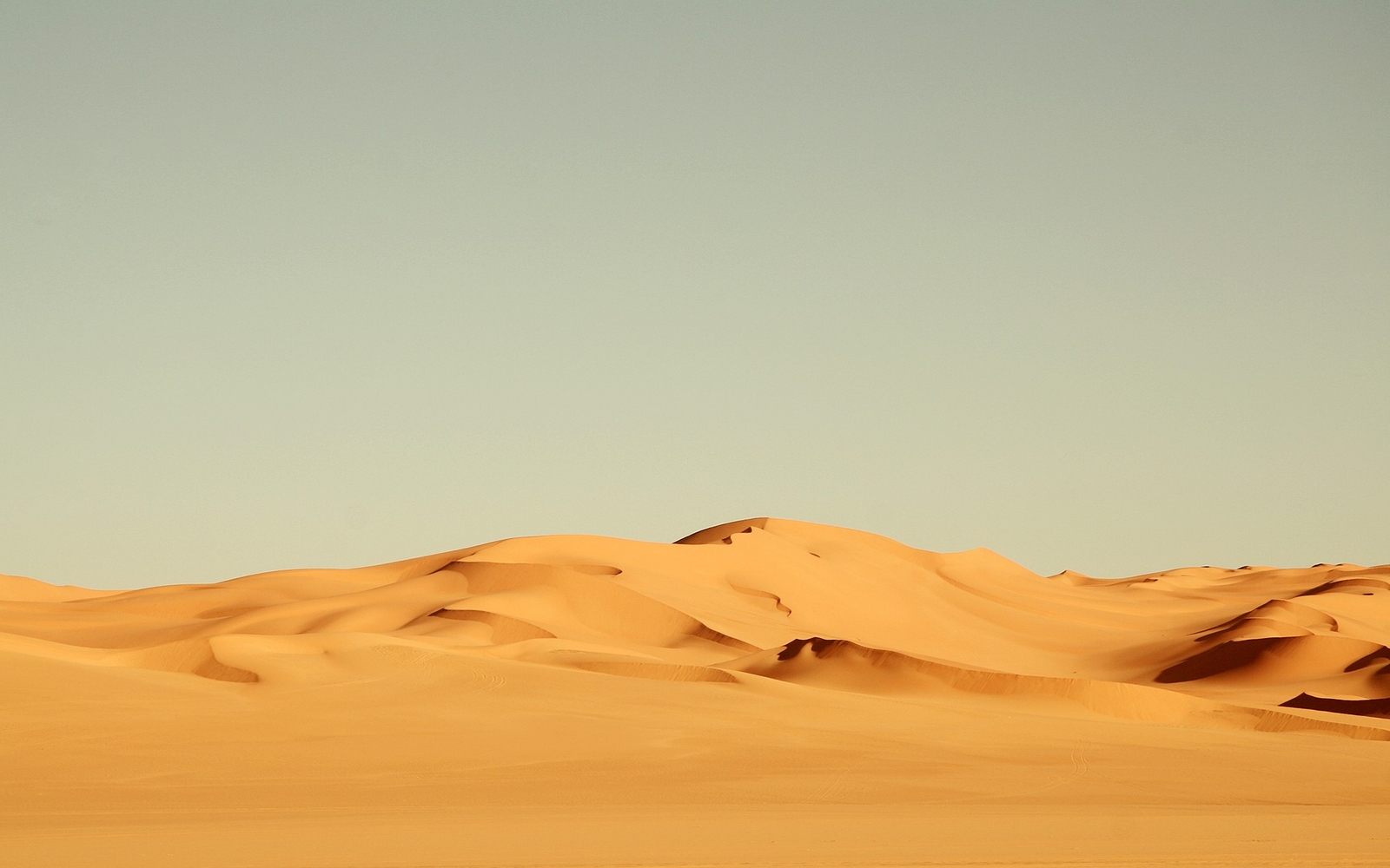 Landscape desert dunes nature minimalism Custom Gaming Mat Desk