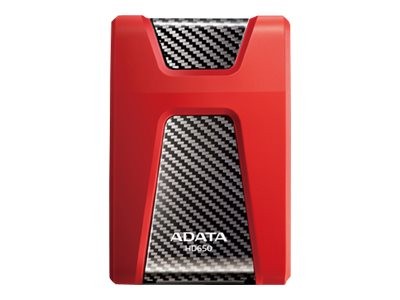 ADATA DashDrive Durable HD650 - External Portable Hard Drive AHD650-2TU31-CRD