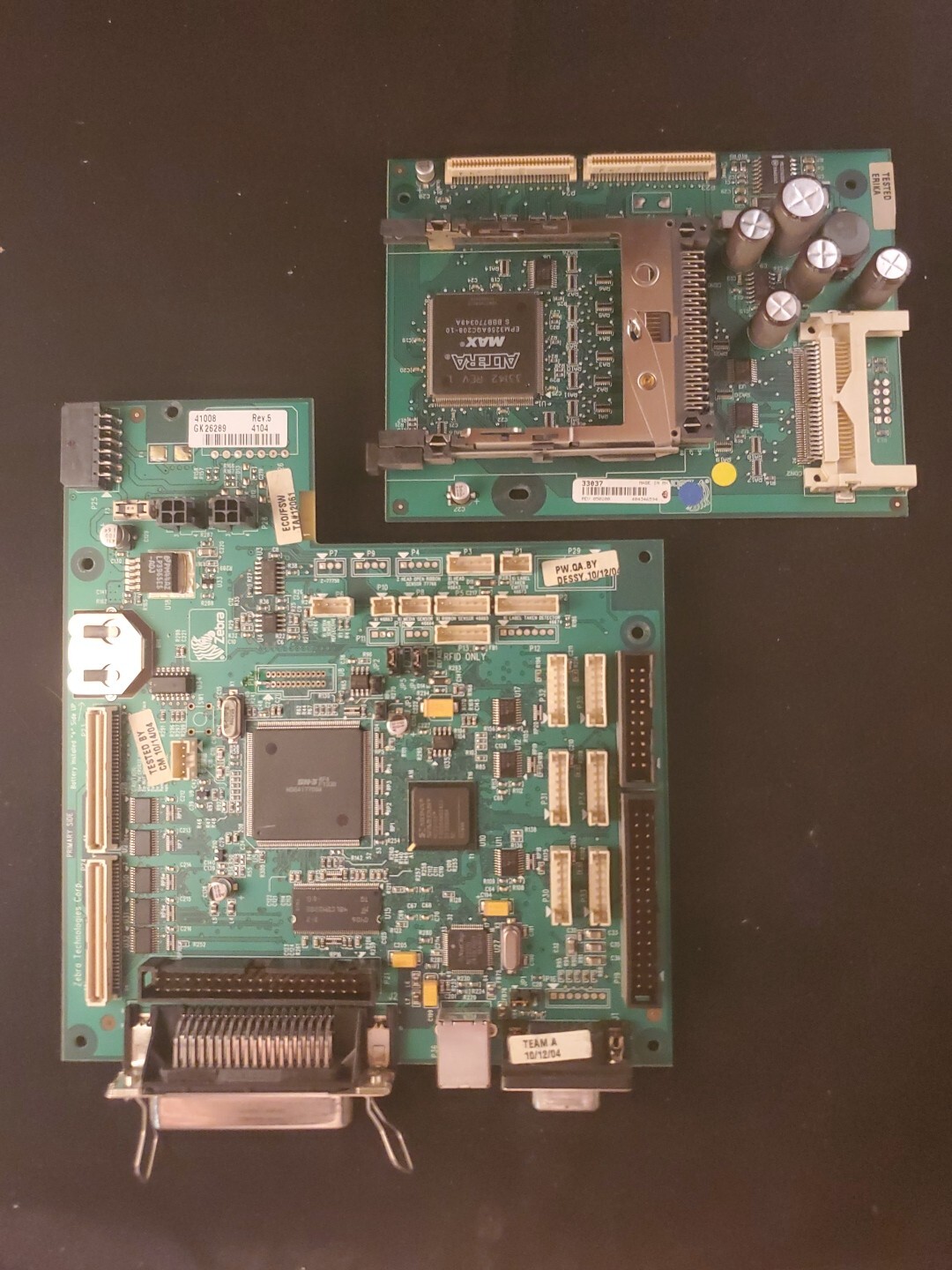 Zebra Main Logic Board 41008 Rev.2 with Wireless Card 33037 Rev.5 for 110Xi3