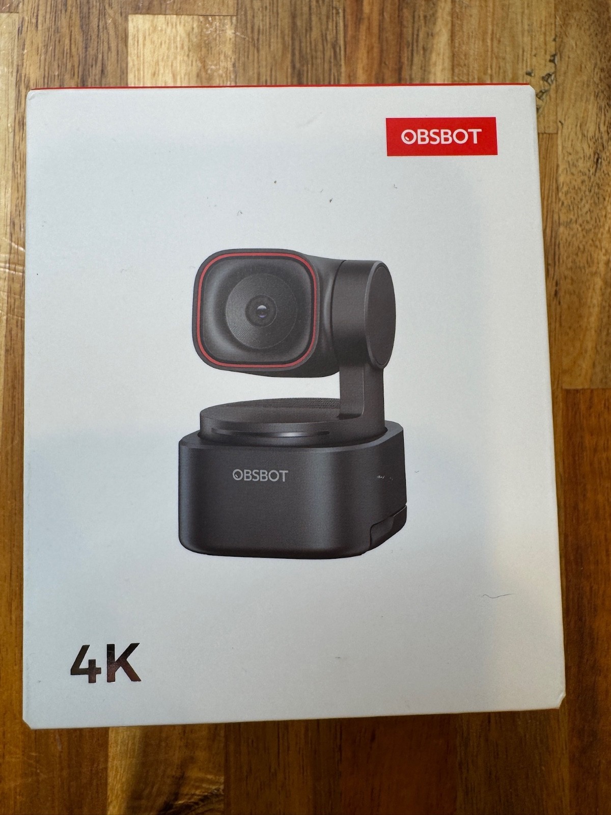 OBSBOT Tiny 3 Lite AI-Powered Spatial Audio 4K PTZ Lite Webcam