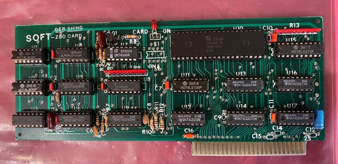 ✅  ⌘ Apple IIe Computer Z80 CP/M Card , Tested Working