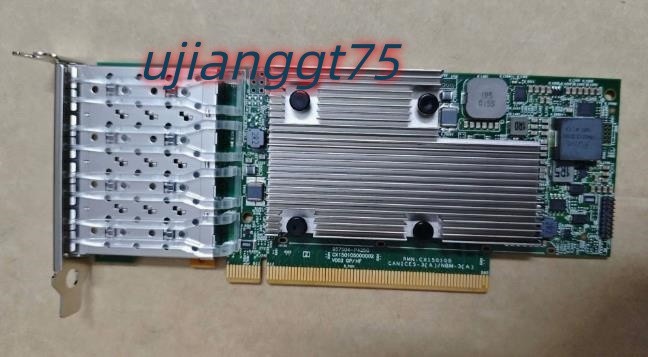 Broadcom BCM957504-P425G 4-port 25GbE network card BCM957504 SFP28 PCIe 4.0 x16