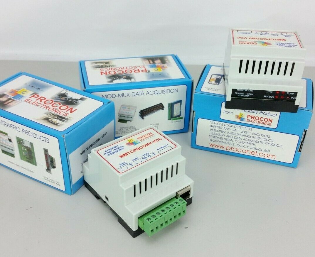 MMTCPBCONV -VDC  TCP / RS232 RS485  Ethernet/Serial Converter  PCE PROCON ELECTR