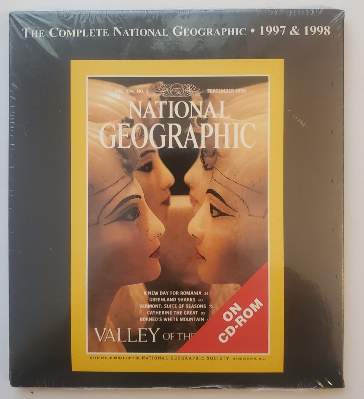 The Complete National Geographic 1997 & 1998 (CD-ROM) Windows 95/98, New Sealed
