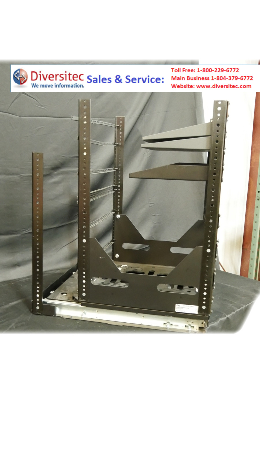 Middle Atlantic, Rotating Sliding Rack System. BXSRSRX4TB2