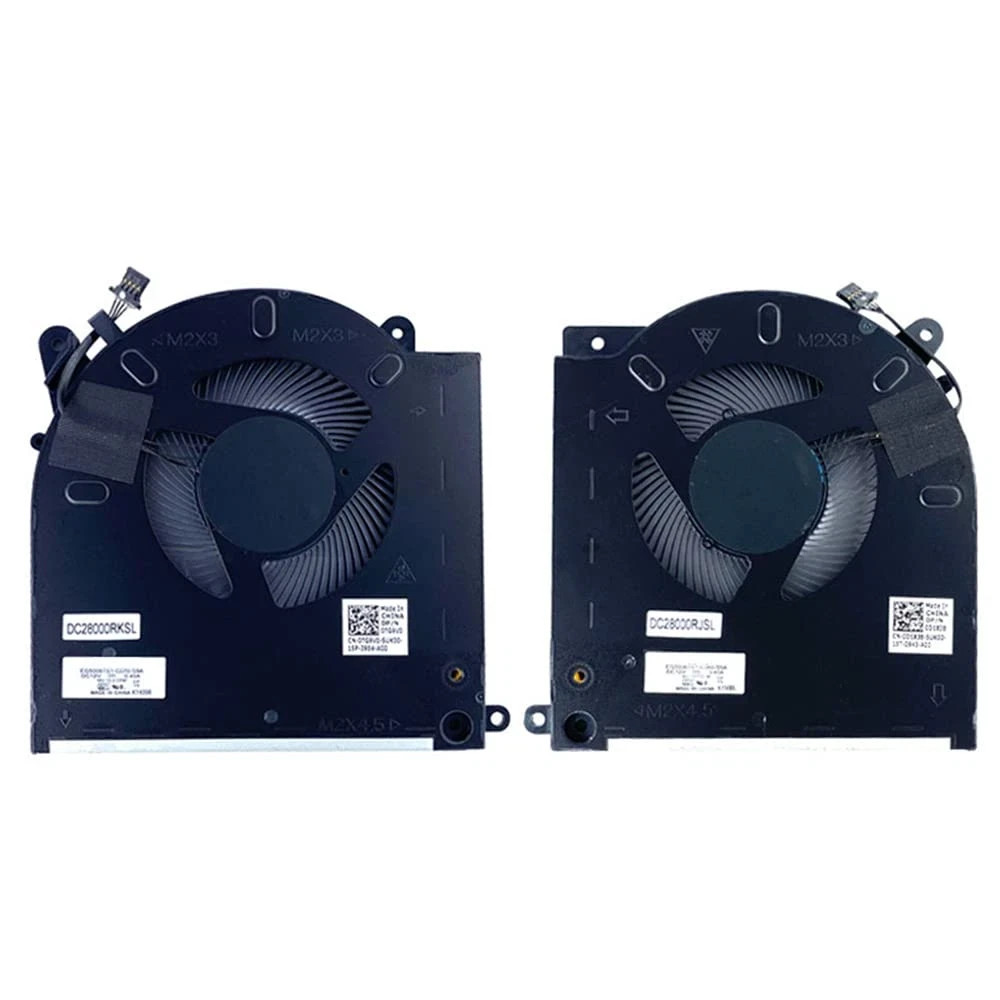 New Replacement Cooling Fans for Dell Alienware M15 R3 M15 R4 P87F002 P87F003 La