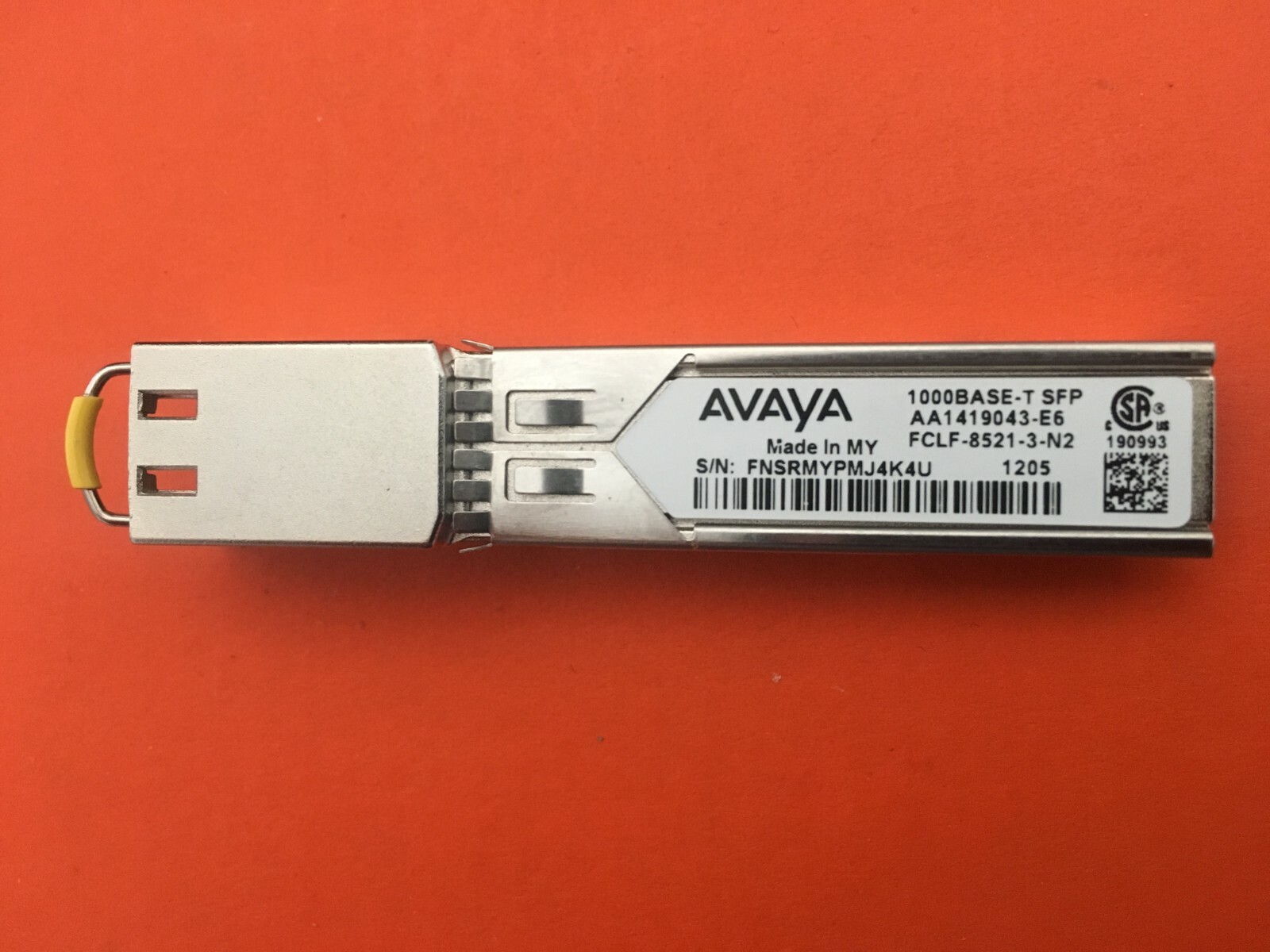 Avaya Nortel AA1419043-E6 SFP-T RJ45 1000BASE-T FCLF-8521-3-N2 SFP copper 