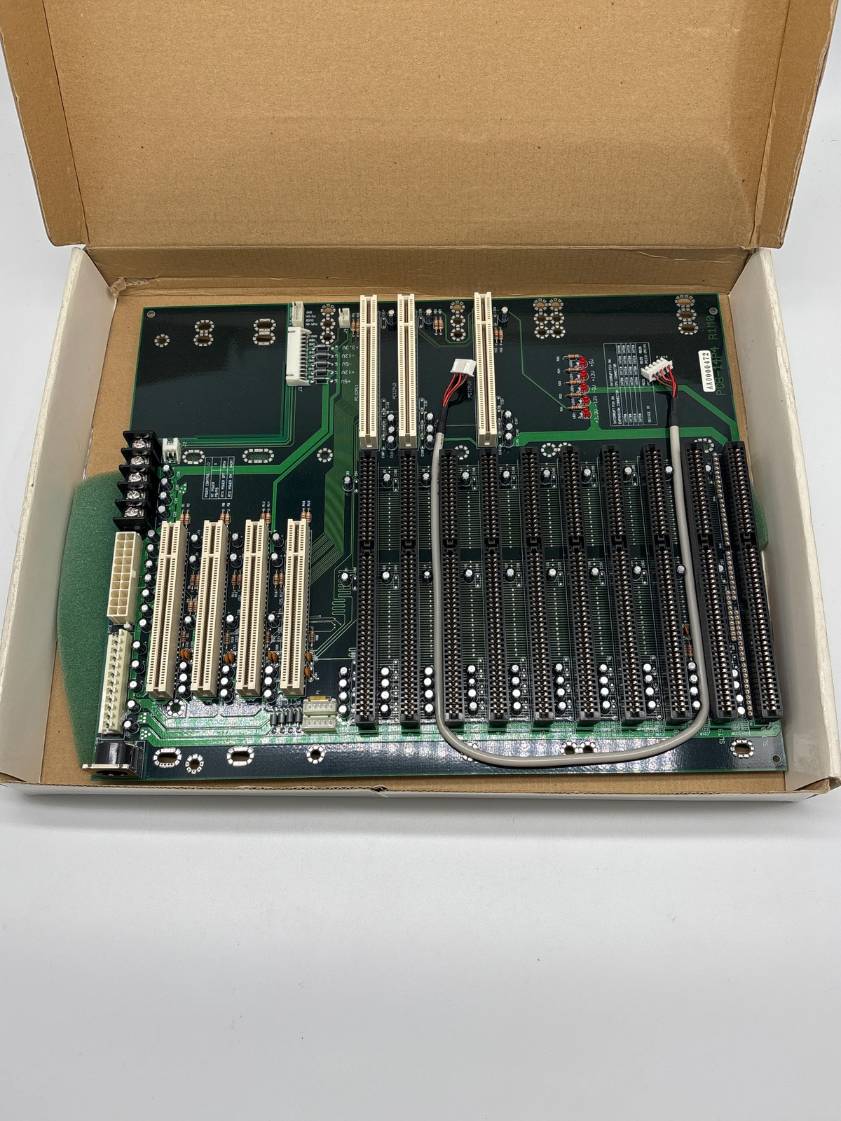 PCB-14P4 R1M0 Passive ISA PCI Backplane 14 Slot Industrial New Open Box