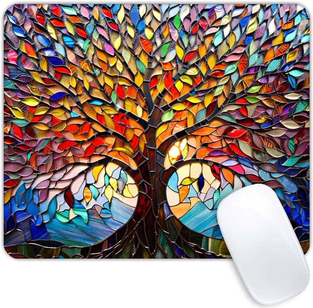 The Tree of Life Mouse pad Customized Mousepad Non-Slip Rubber Base Mouse Pad...