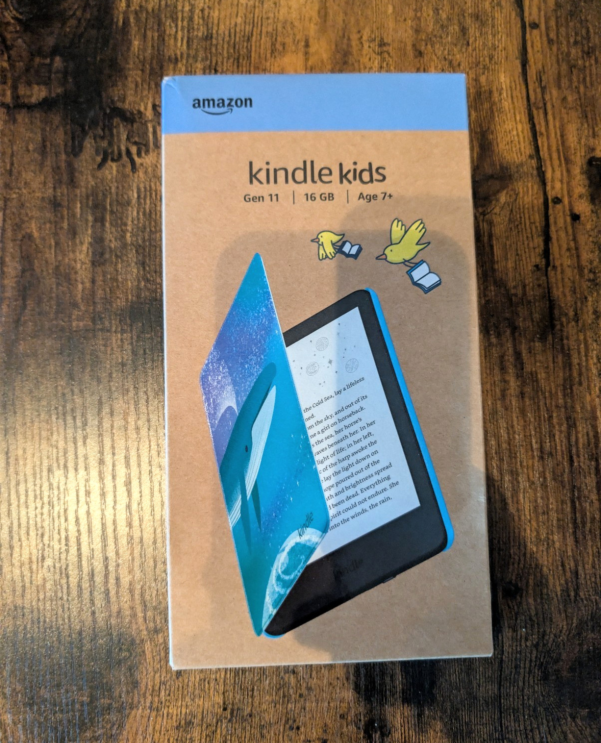 Amazon Kindle Kids 6" e-Reader 2024 11th Gen 16GB Space Whale Brand New Sealed