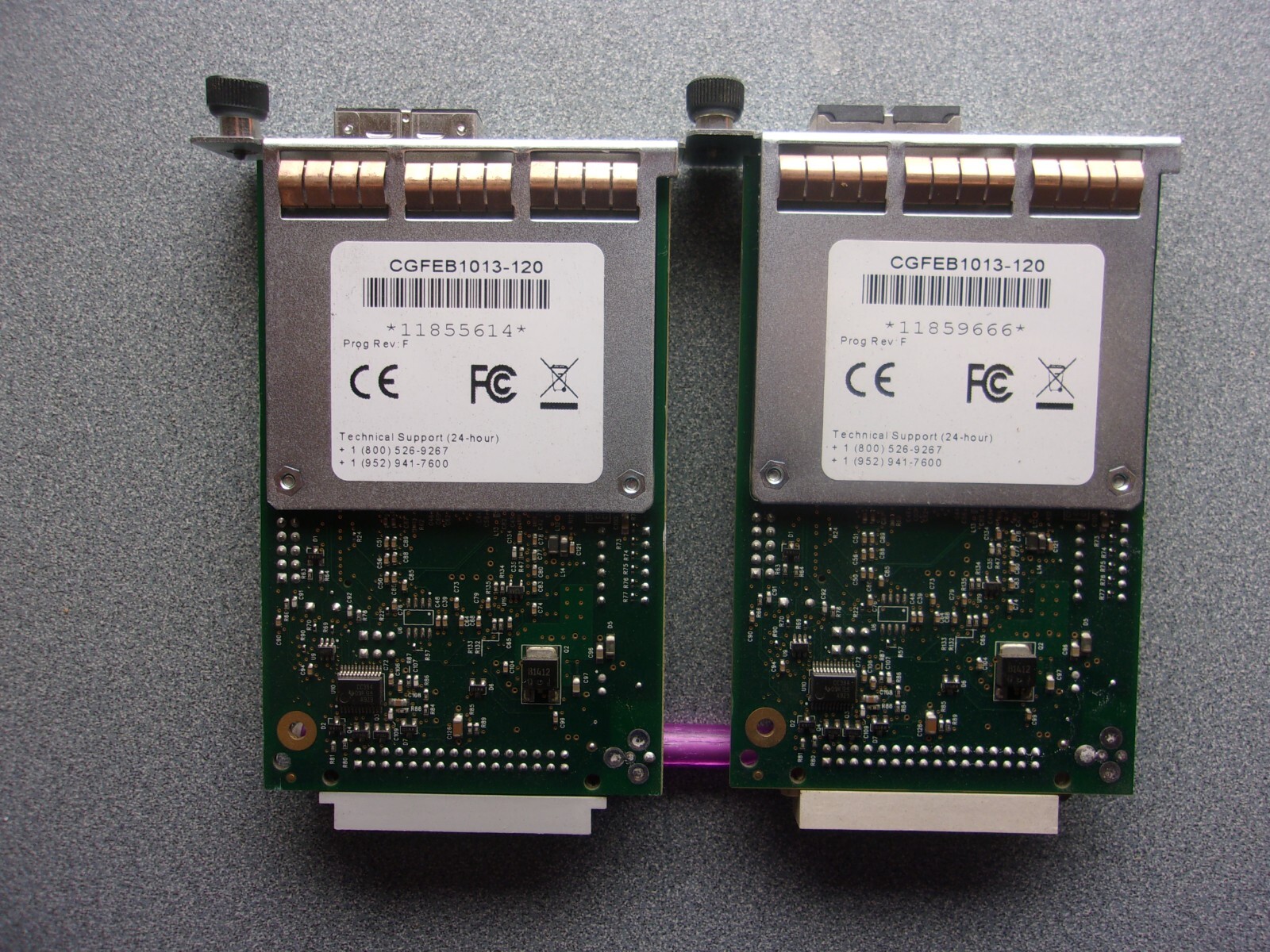 Two Transition Point System Fiber Media Converters 1000B CGFEB1013-120-Used