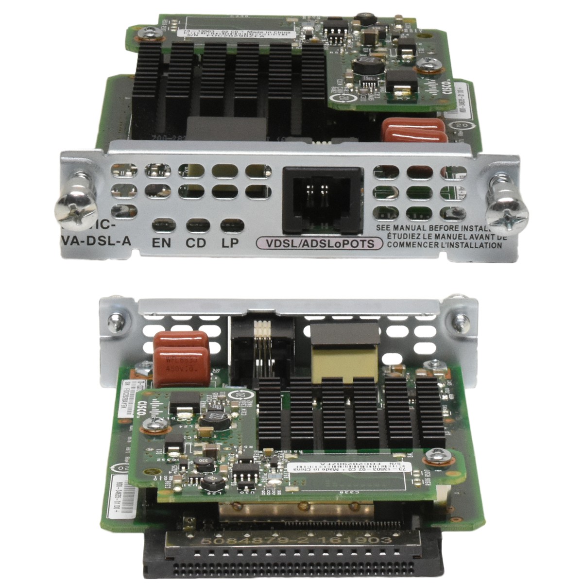 Cisco EHWIC-VA-DSL-A 1-Port MultiMode VDSL2 ADSL/2/2+ WAN Interface Card Annex A