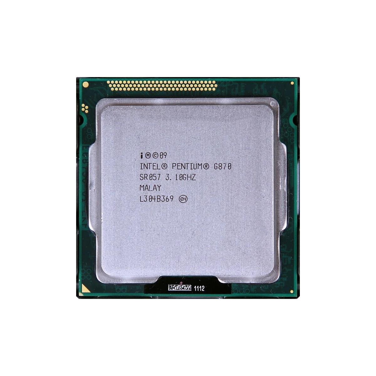 Intel Pentium G870 SR057 3.10GHz Dual Core LGA 1155 / Socket H2 CPU Processor