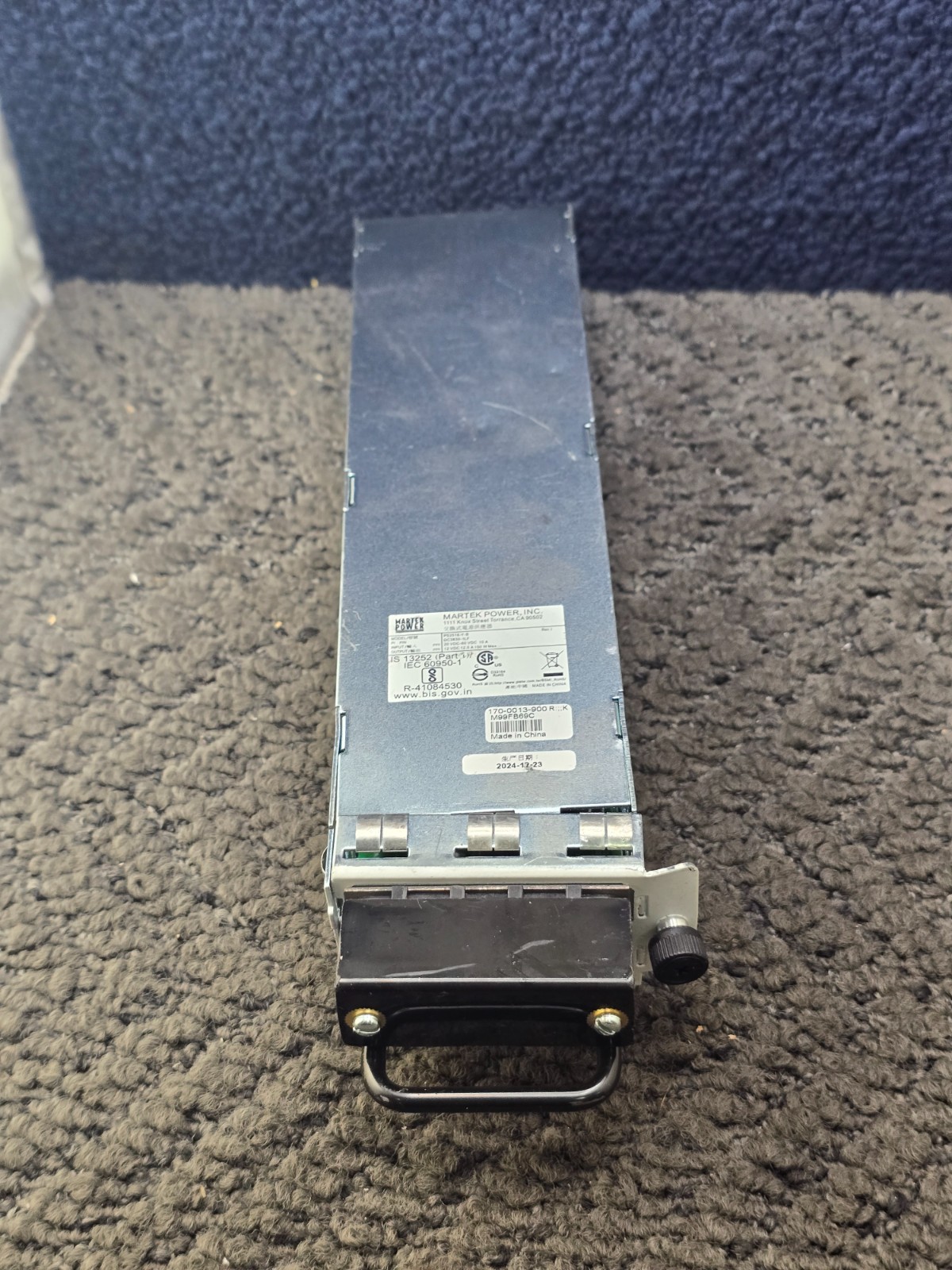 MARTEK POWER PS2518-Y-B: DC POWER SUPPLY DC3830-1LF 170-0013-900 R