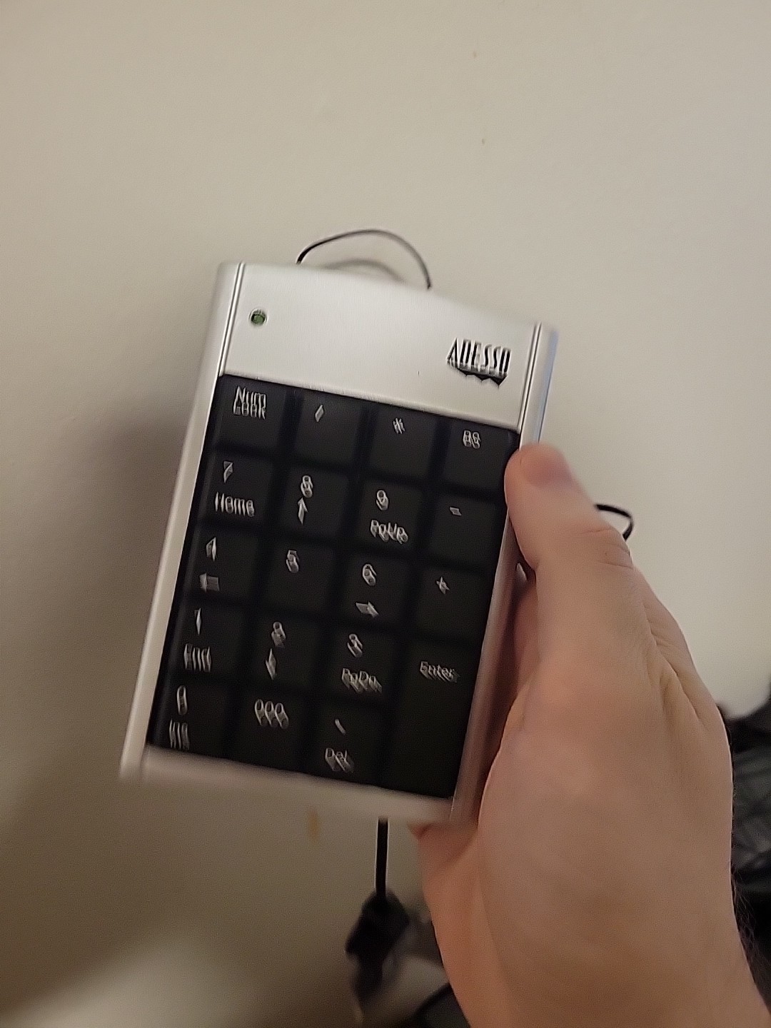 Adesso AKP-150 Portable USB Numeric Keypad - untested