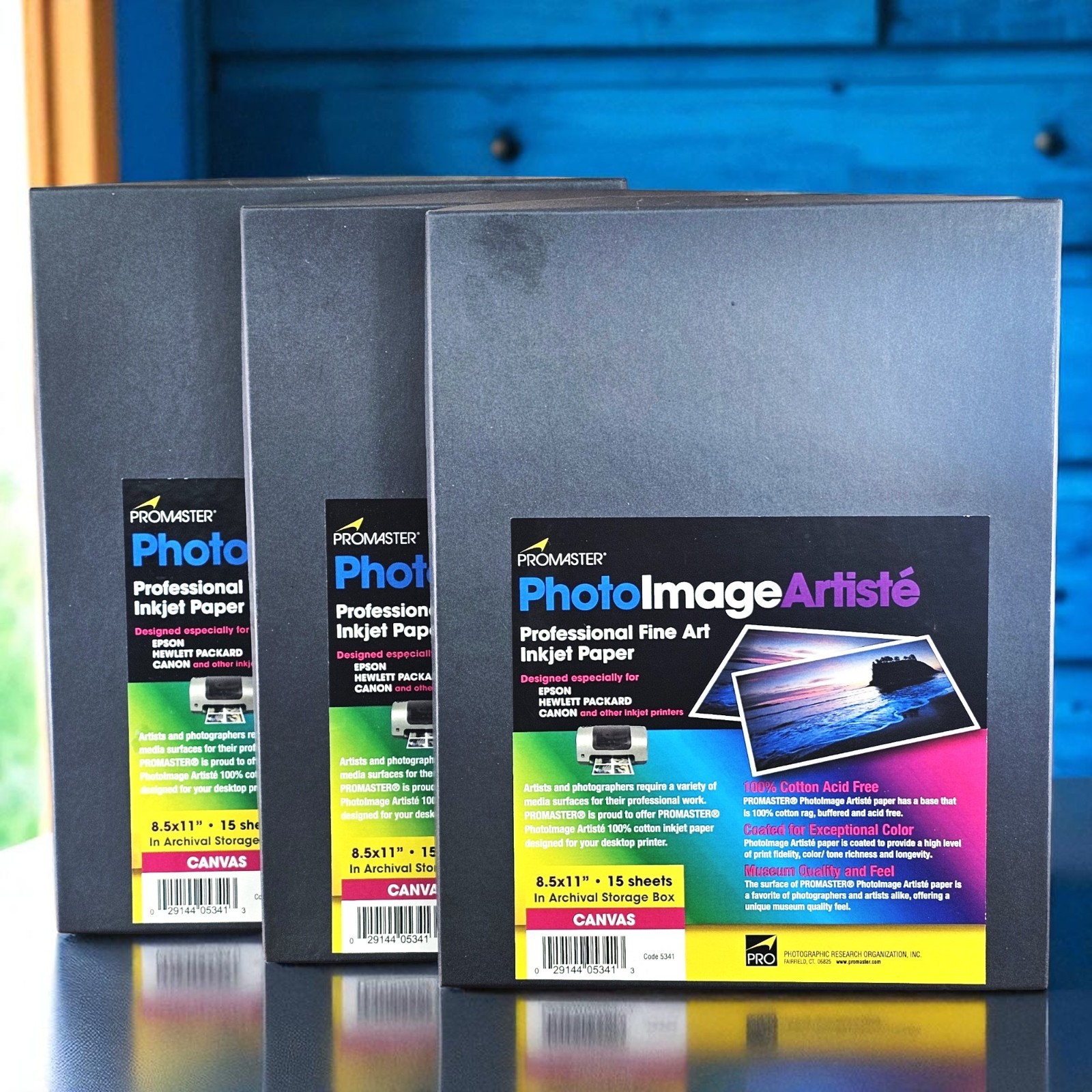 ProMaster Printable Cotton Canvas Inkjet Paper Museum Quality Photo Paper READ