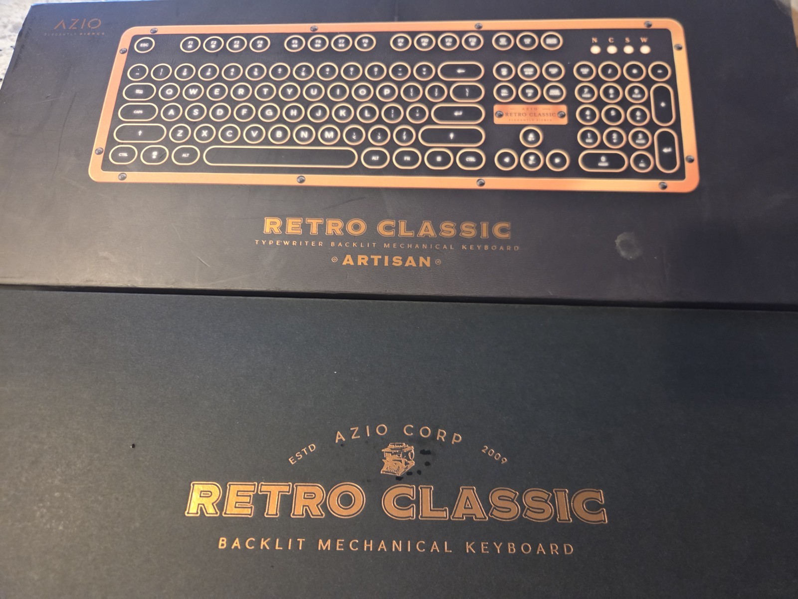 Azio retro keyboard 