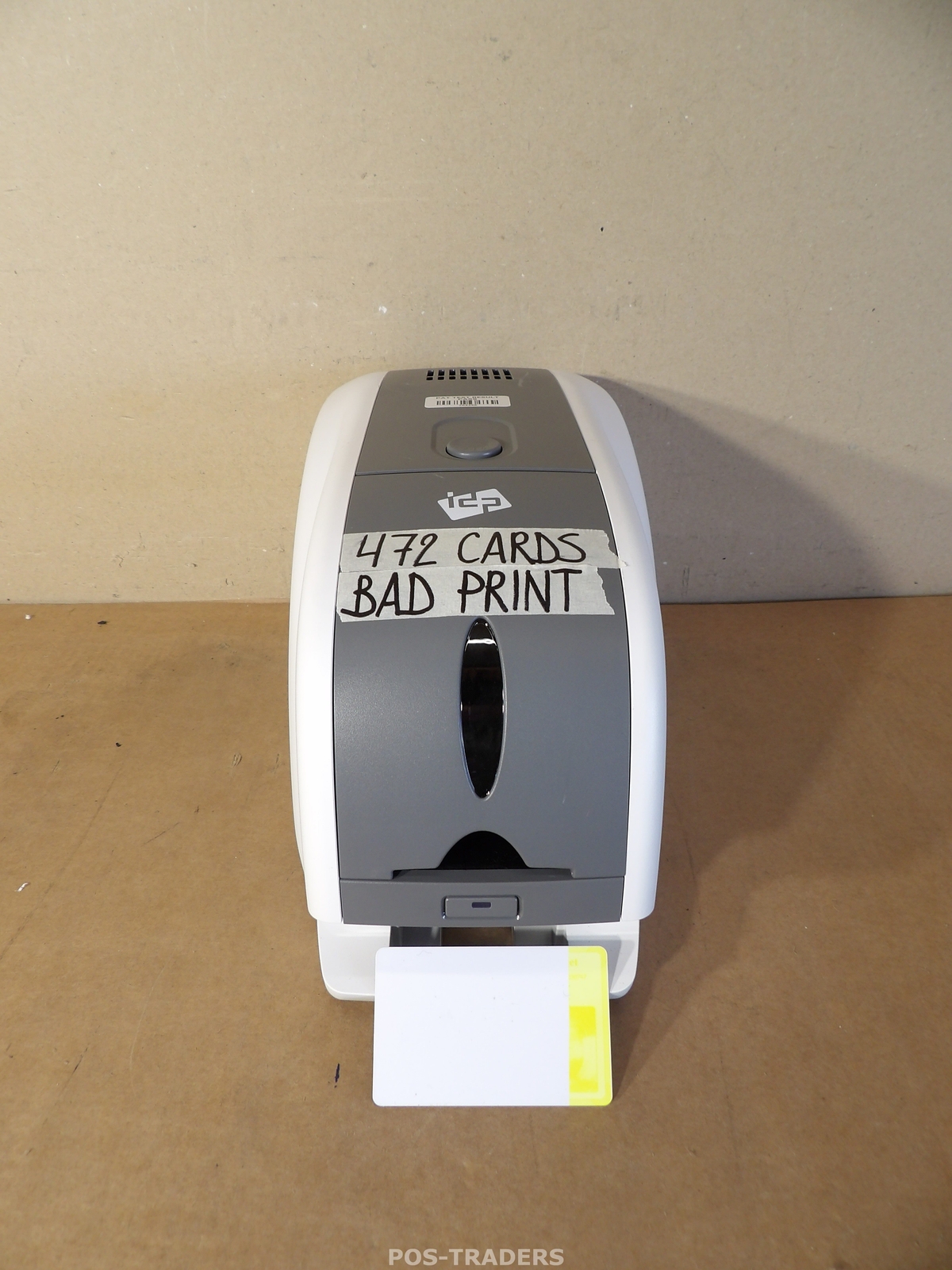 IDP SMART-31S ID Color Card Printer USB - 472 CARDS - BAD PRINT - EXCL RIBBON