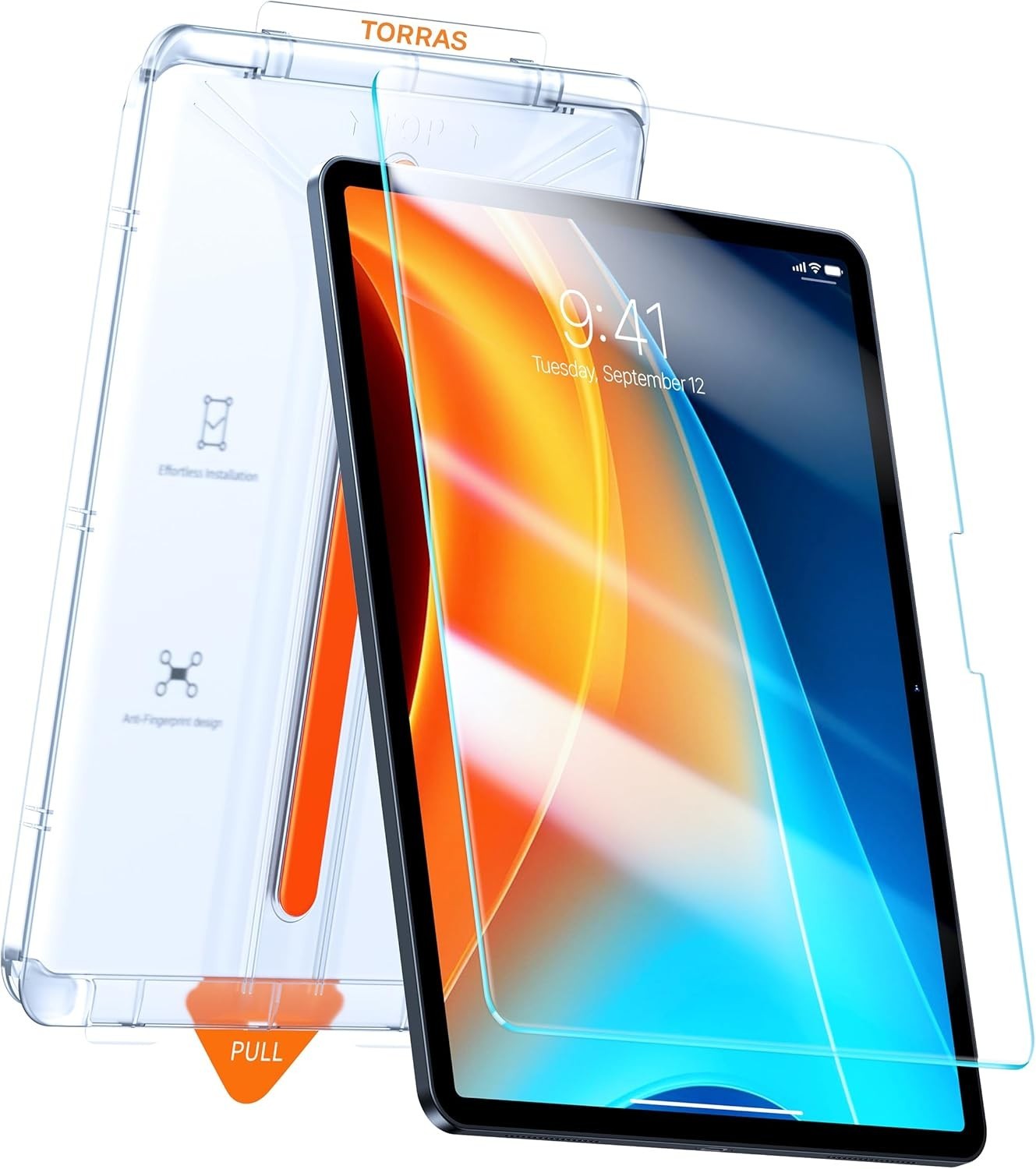 TORRAS Screen Protector for iPad Air 13" (M3 2025 & M2 2024) – Military-Grade Sh