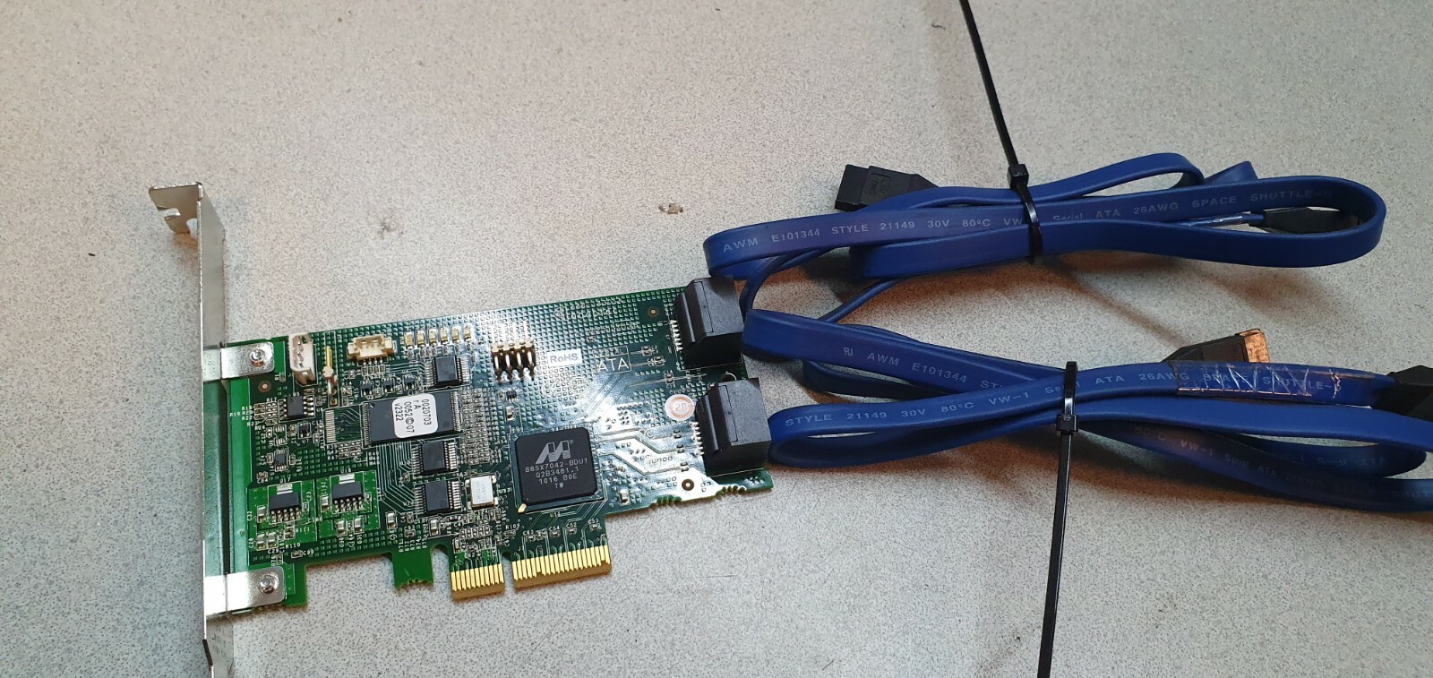 4PORT ADAPTEC AAR-1430SA PCIe Raid Controller TCA-00251-01-B 1495305-00-R