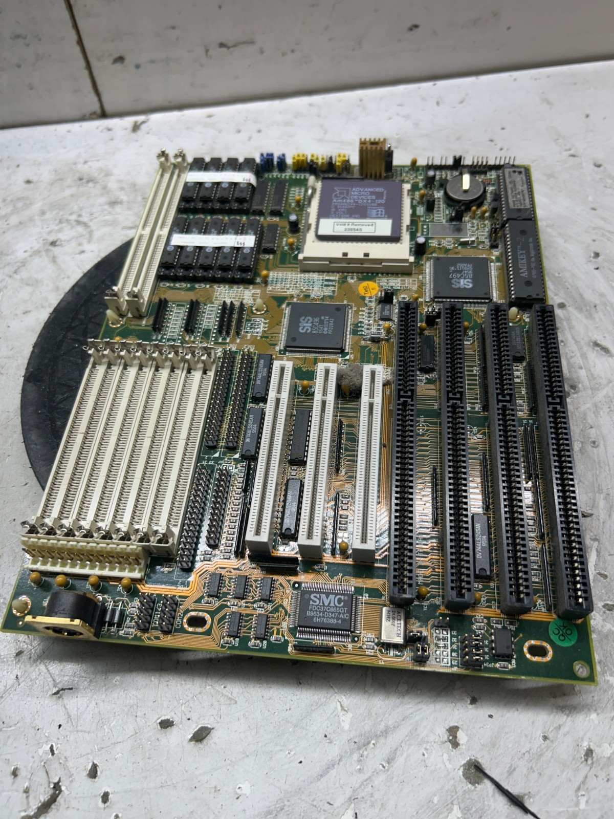M-Tech (MTI)/Rise R418 PCI-486 Rev 1 Socket 3 PGA237 AMD Am486 DX4-120