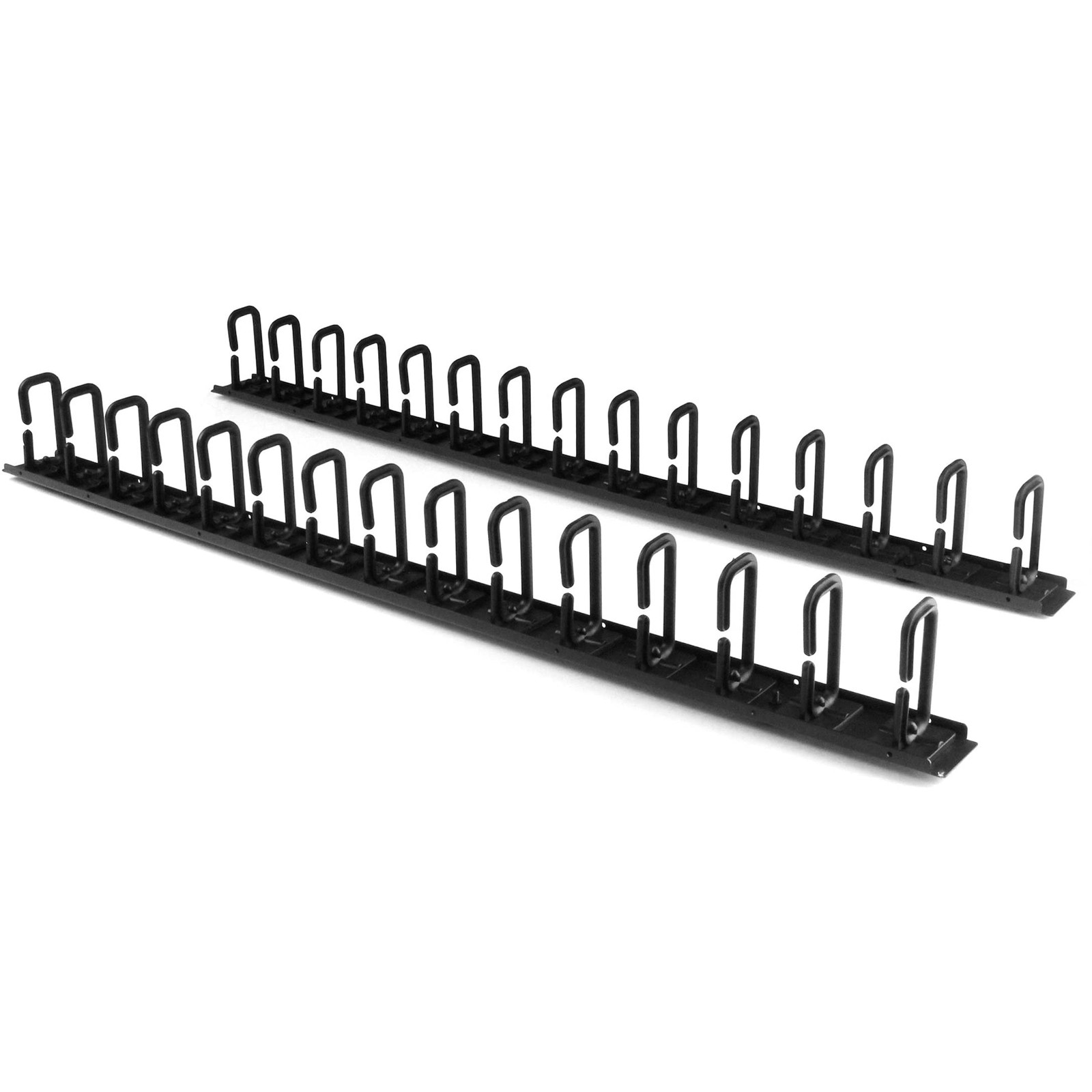 StarTech 40U Vertical Server Rack Cable Manager, 2-Pack 3ft (CMVER40UD)