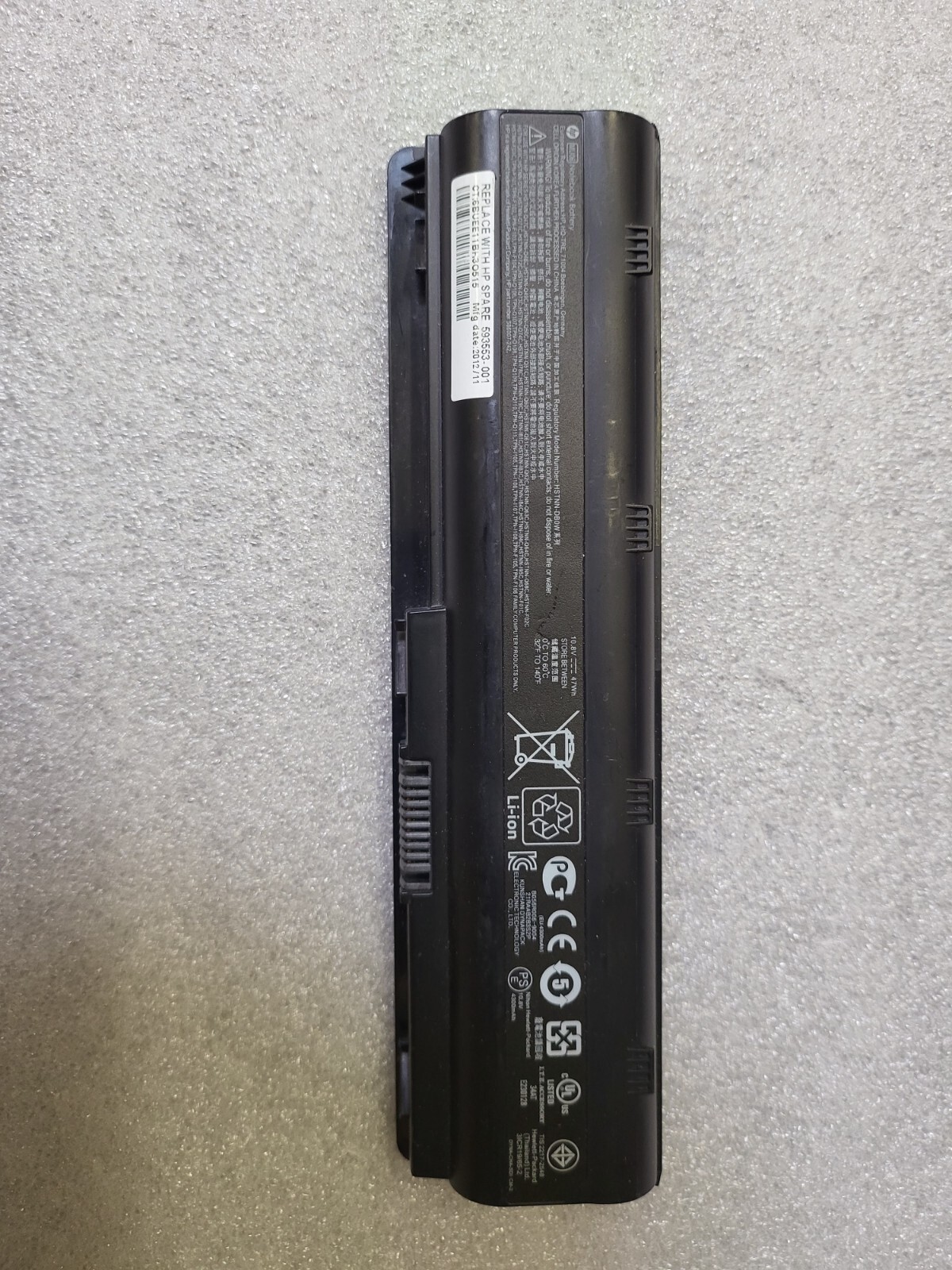OEM 47Wh CQ42 MU06 Battery For HP Pavilion CQ32 CQ62 Envy 17-1181NR 593556-001