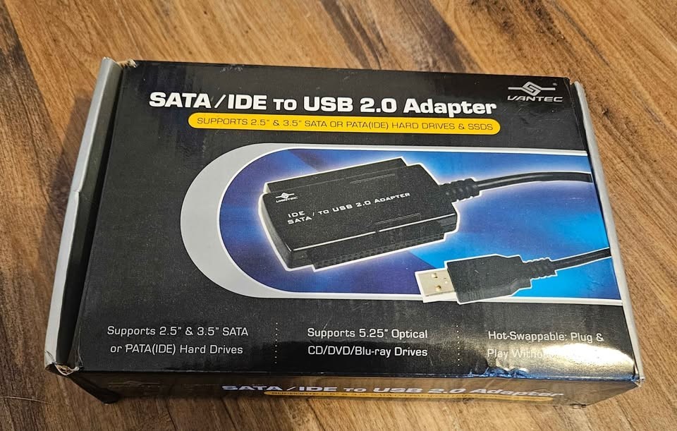 Vantec SATA/IDE to USB 2.0 Adapter CB-ISATAU2
