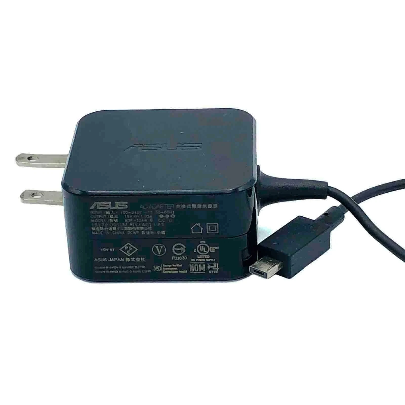 Asus Model ADP33-AW B 33W AC DC Wall Adapter 19V 1.75A Square Tip OEM Genuine