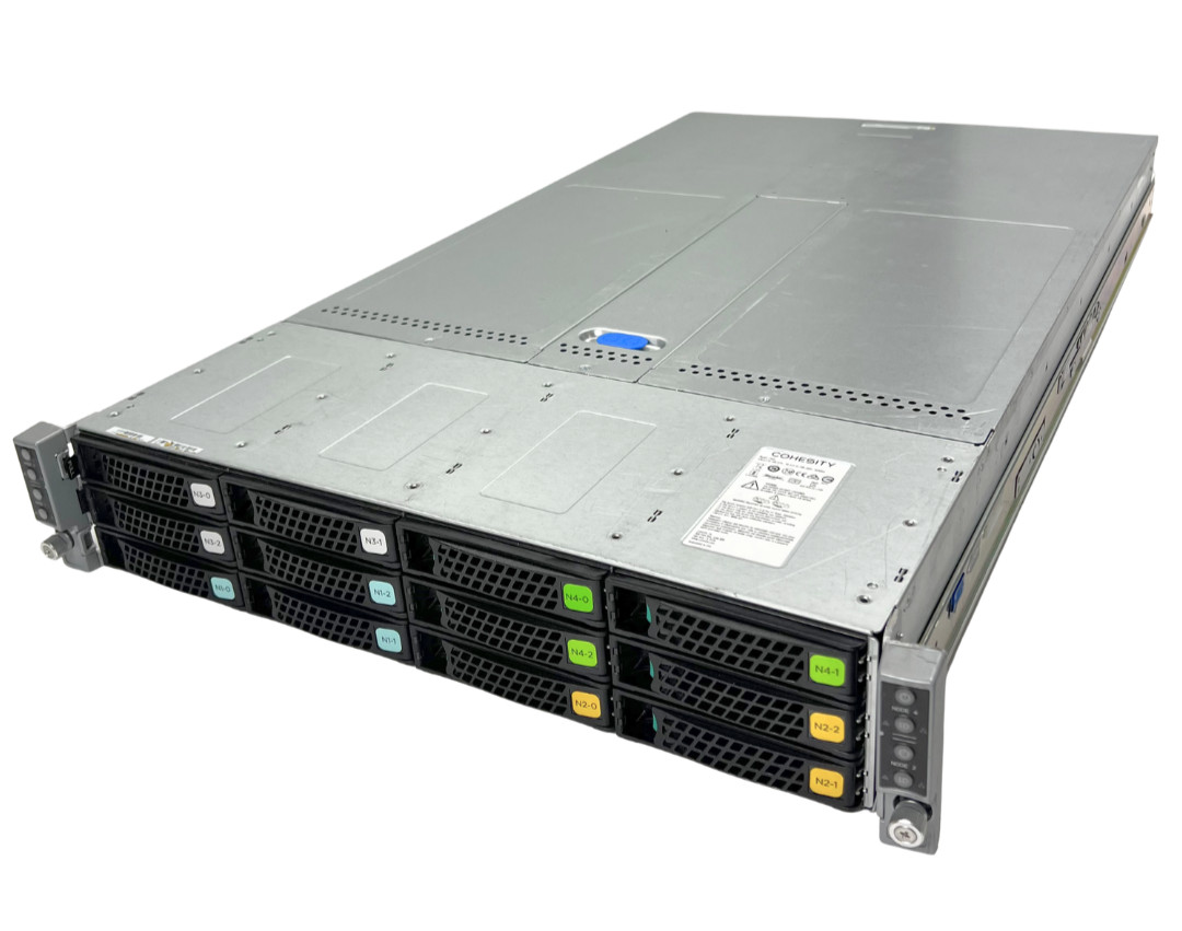 Intel S2600TP 4-Node 64 Core Server 8x Xeon E5-2620 v4, 256GB DDR4 RAM, 2x 1600W