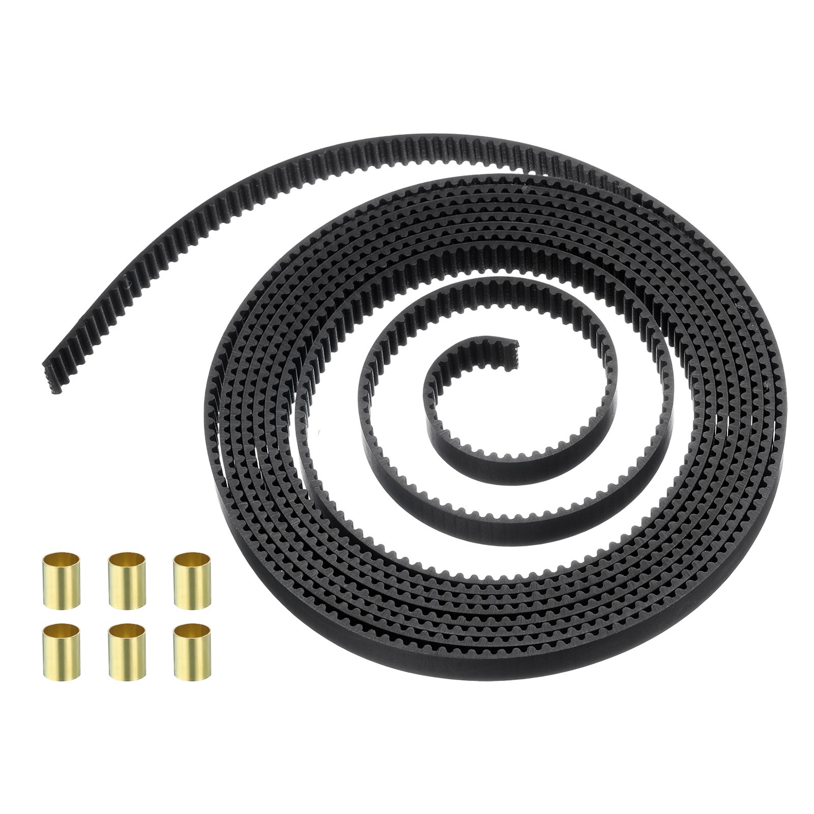 Open Timing Belt Length 2 Meter, Open 2GT Rubber Timing Kit, Width 6mm