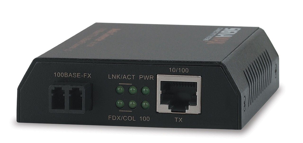 Signamax Gigabit Ethernet Fiber Optic Media Converter 065-1174 **FREE SHIPPING**