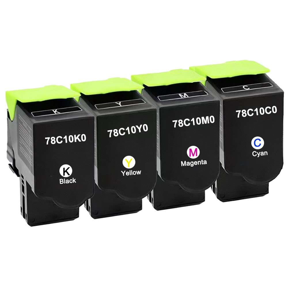 78C10 Toner Cartridge CS421 Toner Replacement Lexmark CX421 CS521 CX522 CS622