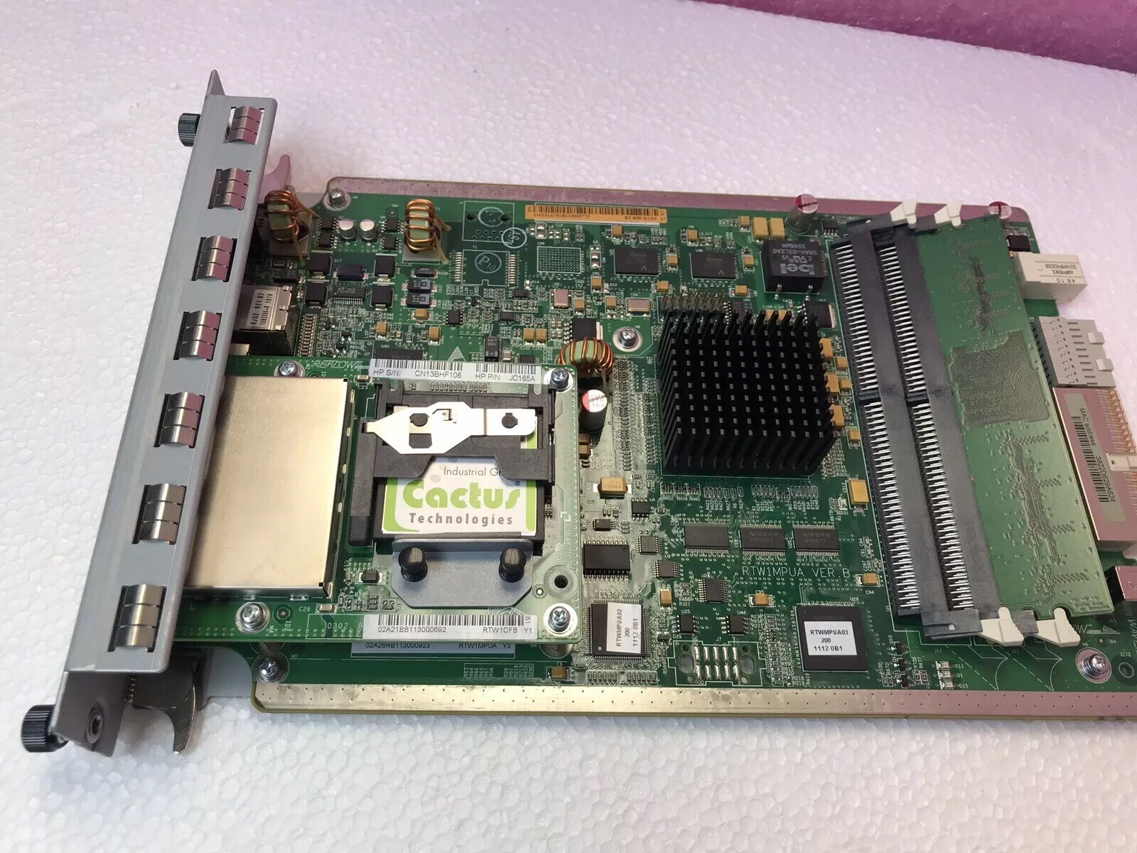 HP HPE JC165A FlexNetwork 6600 RPE-X1 SR6600 Router Module USED