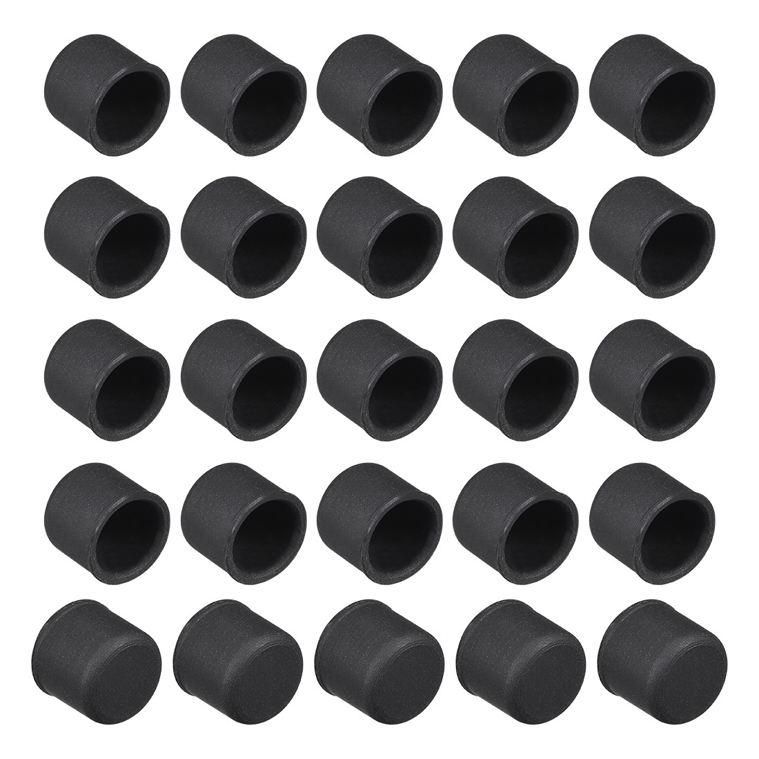 20pack Silicone RCA Port Anti-Dust Stopper Cap Cover Black