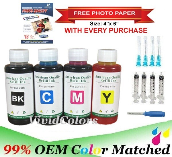 400ml Refill INK Bottles Compatible Canon PGI-250 CLI-251 PIXMA MG6620 iX6820 