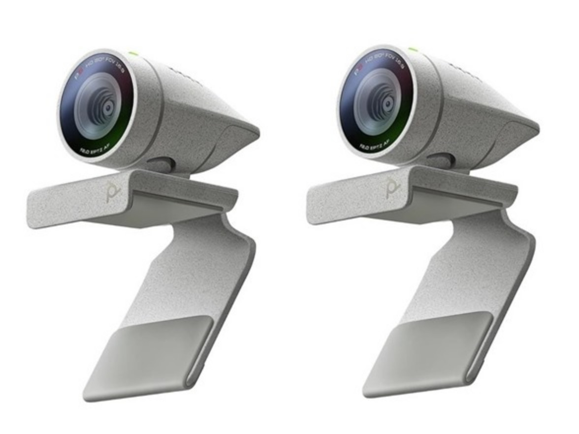 2-Pack Poly Studio P5 1080p HD Webcam USB Camera Privacy Shutter Zoom Teams PC