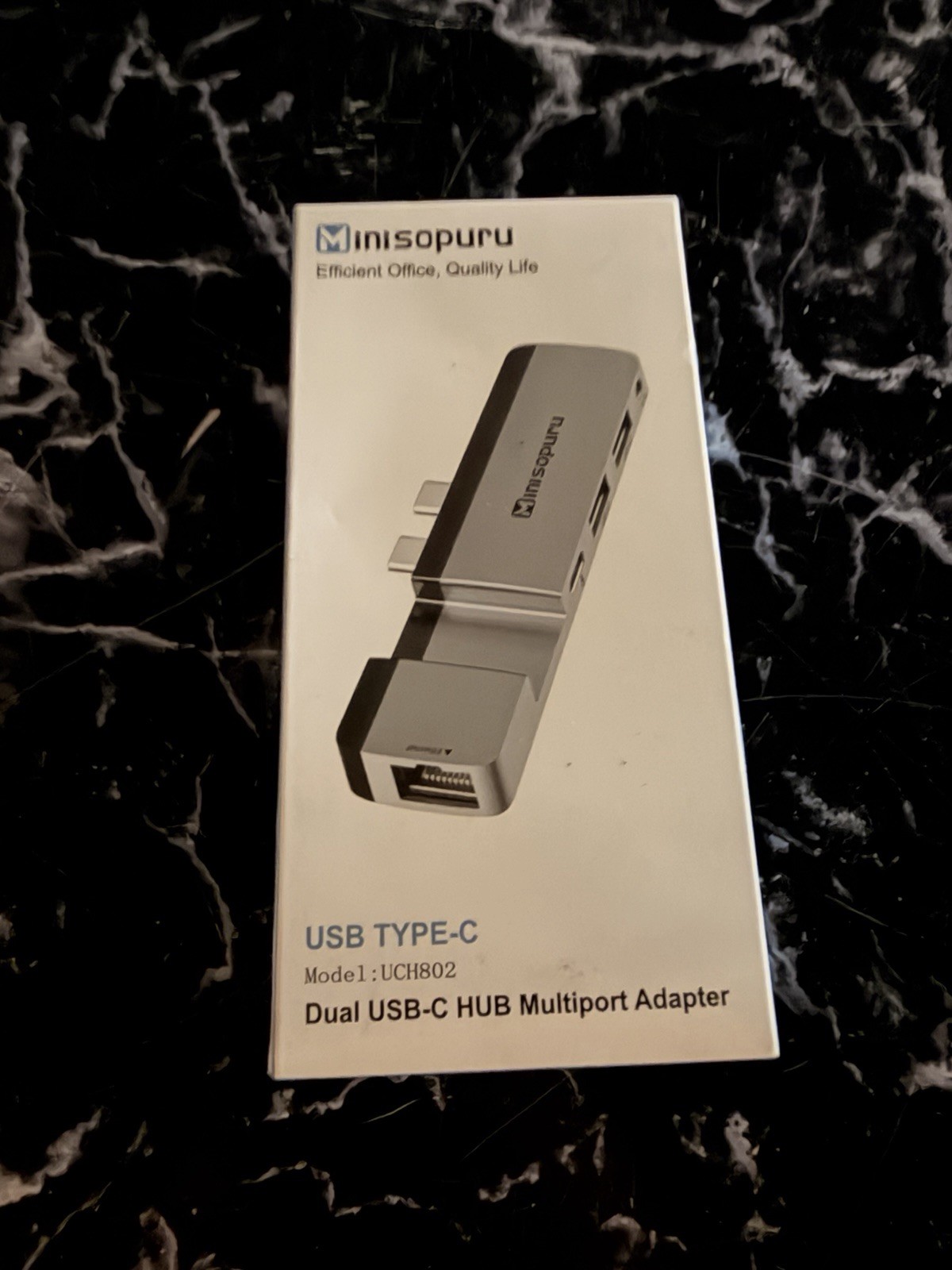 USB-C UCH802 Multiport Hub Adapter – Minisopuru