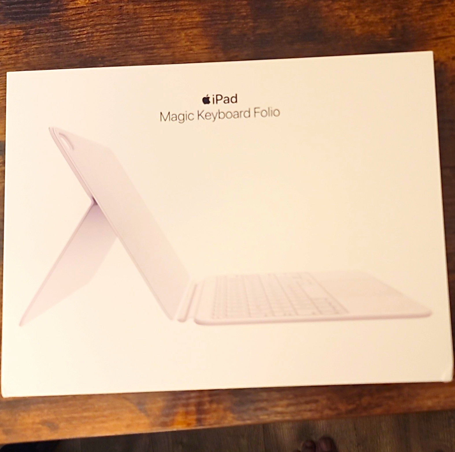 Apple iPad Magic Keyboard Folio Keyboard Case for Apple iPad, White