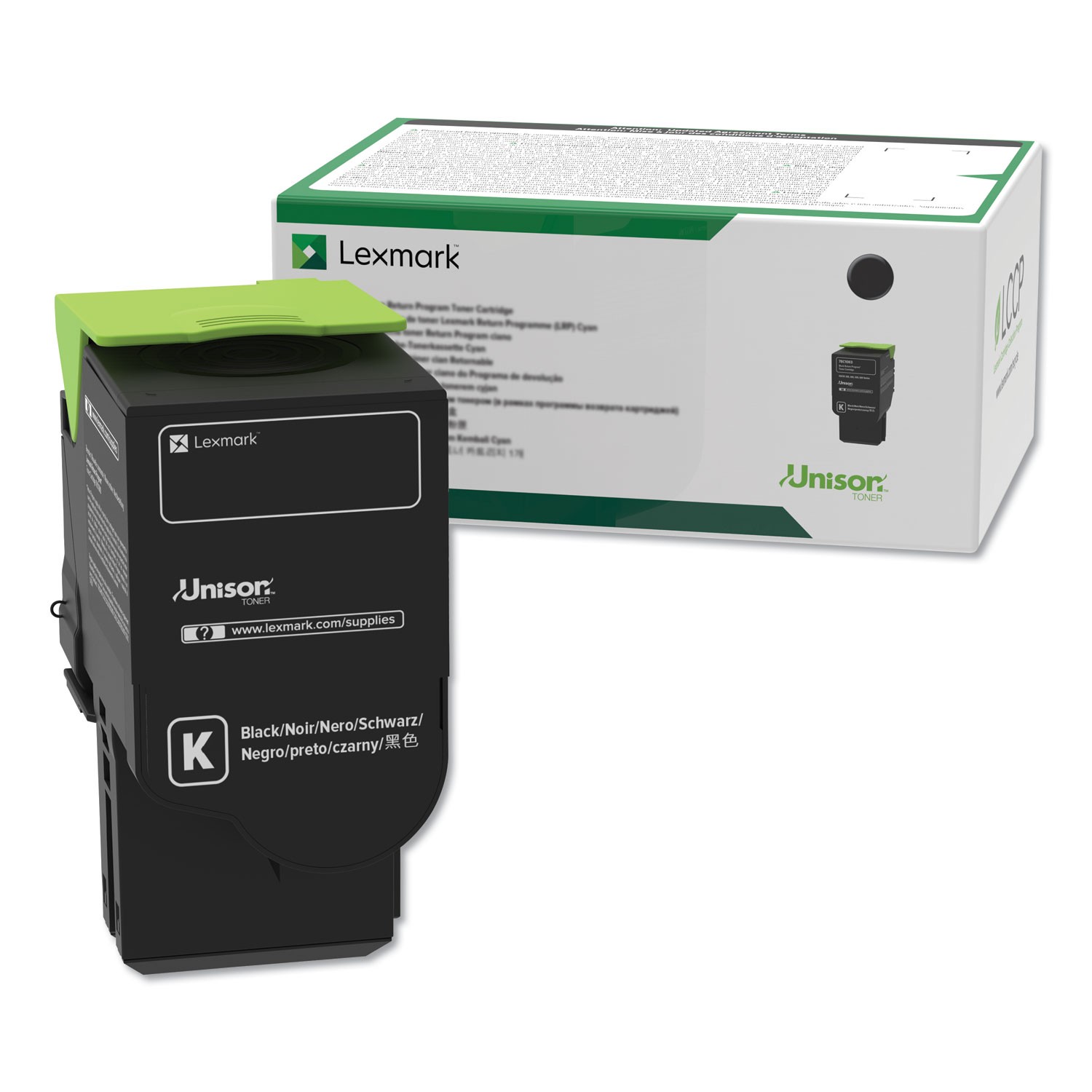 Lexmark C231HK0 Return Program High-Yield Toner, 3000 Page-Yield, Black