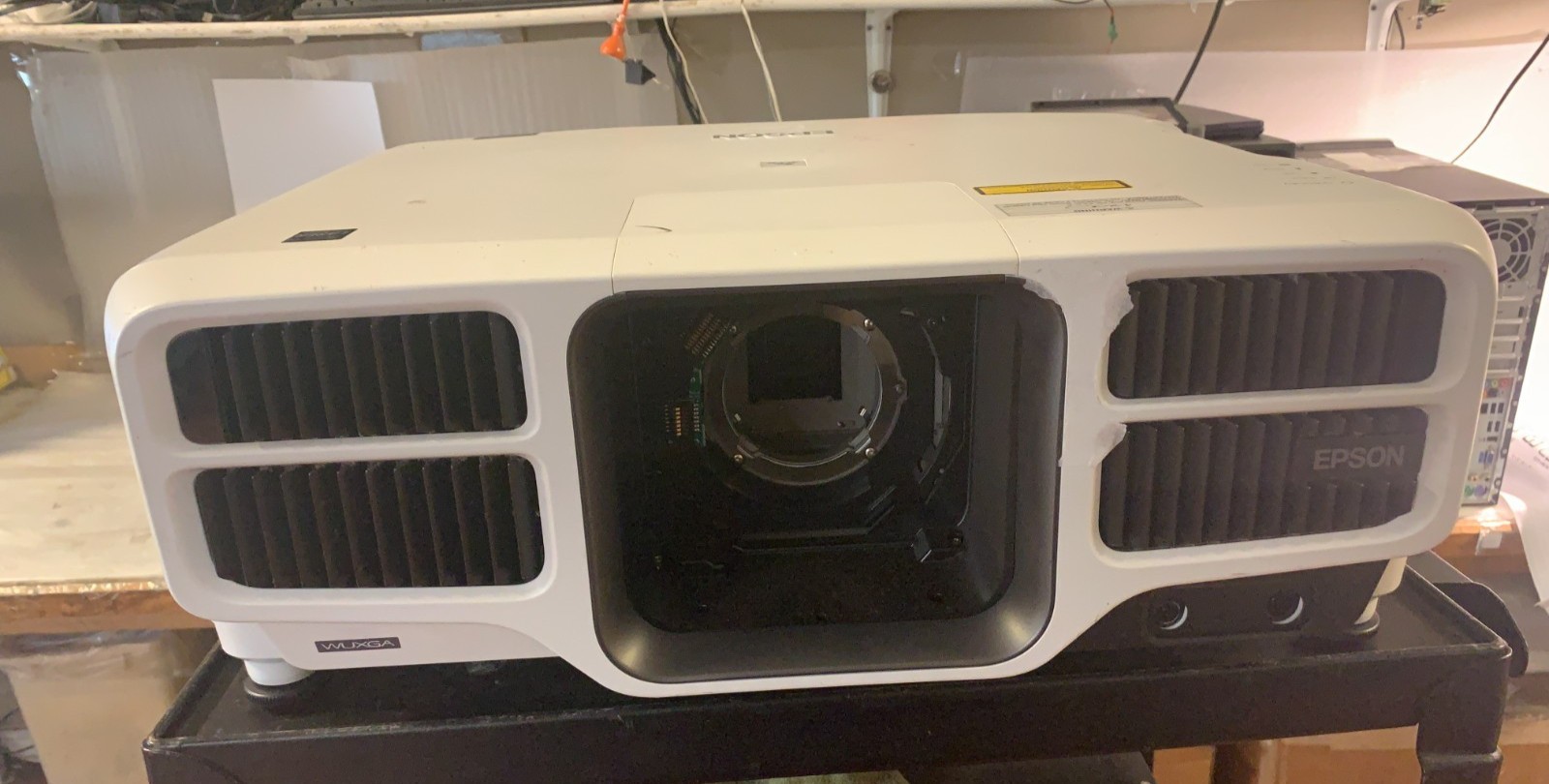 Epson Pro Model Number # L1200U Lumens Laser Projector No Lens