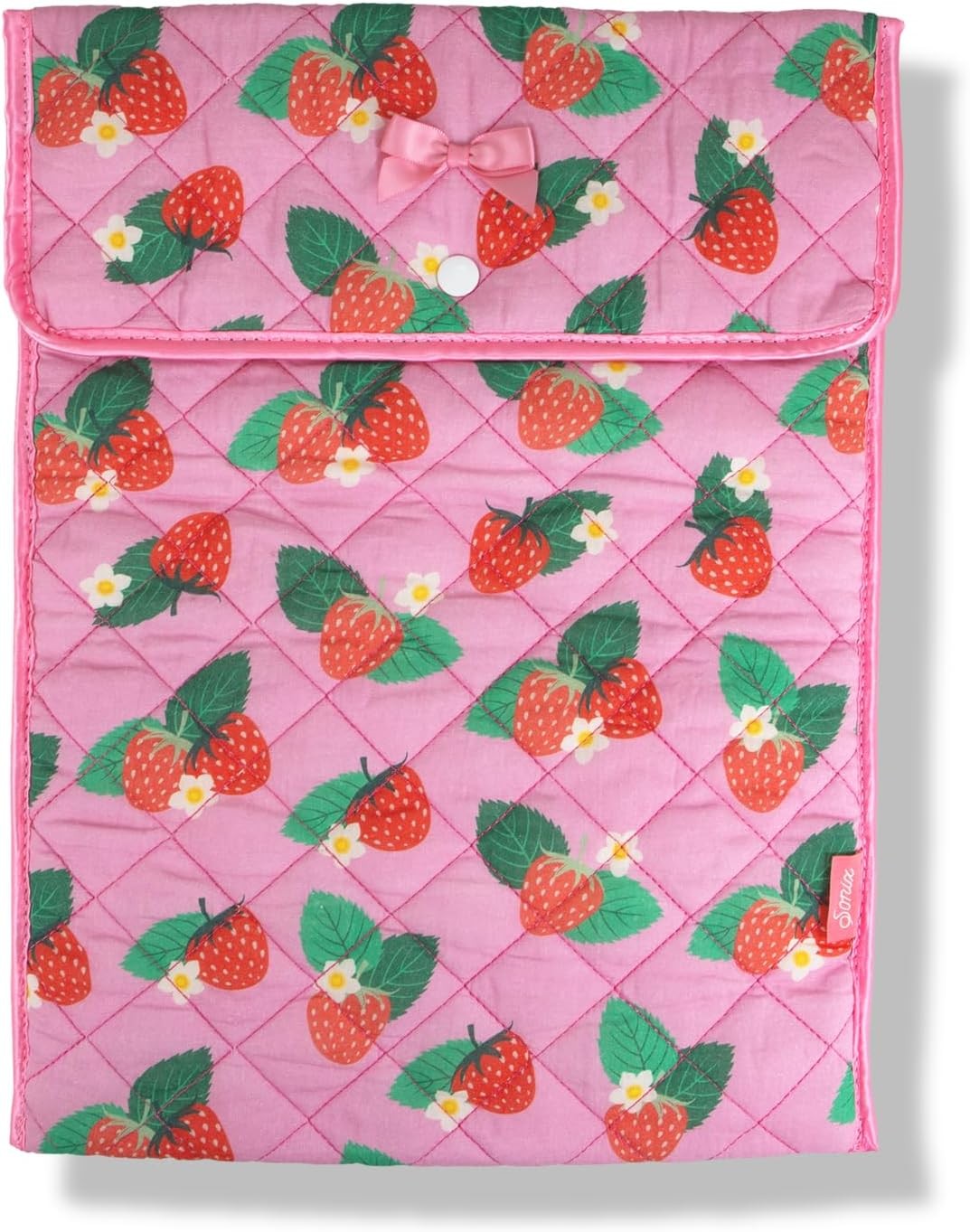 Quilted Laptop Sleeve | 13-14 Inch, Quilted Soft Comfy Laptop Carrying Case
