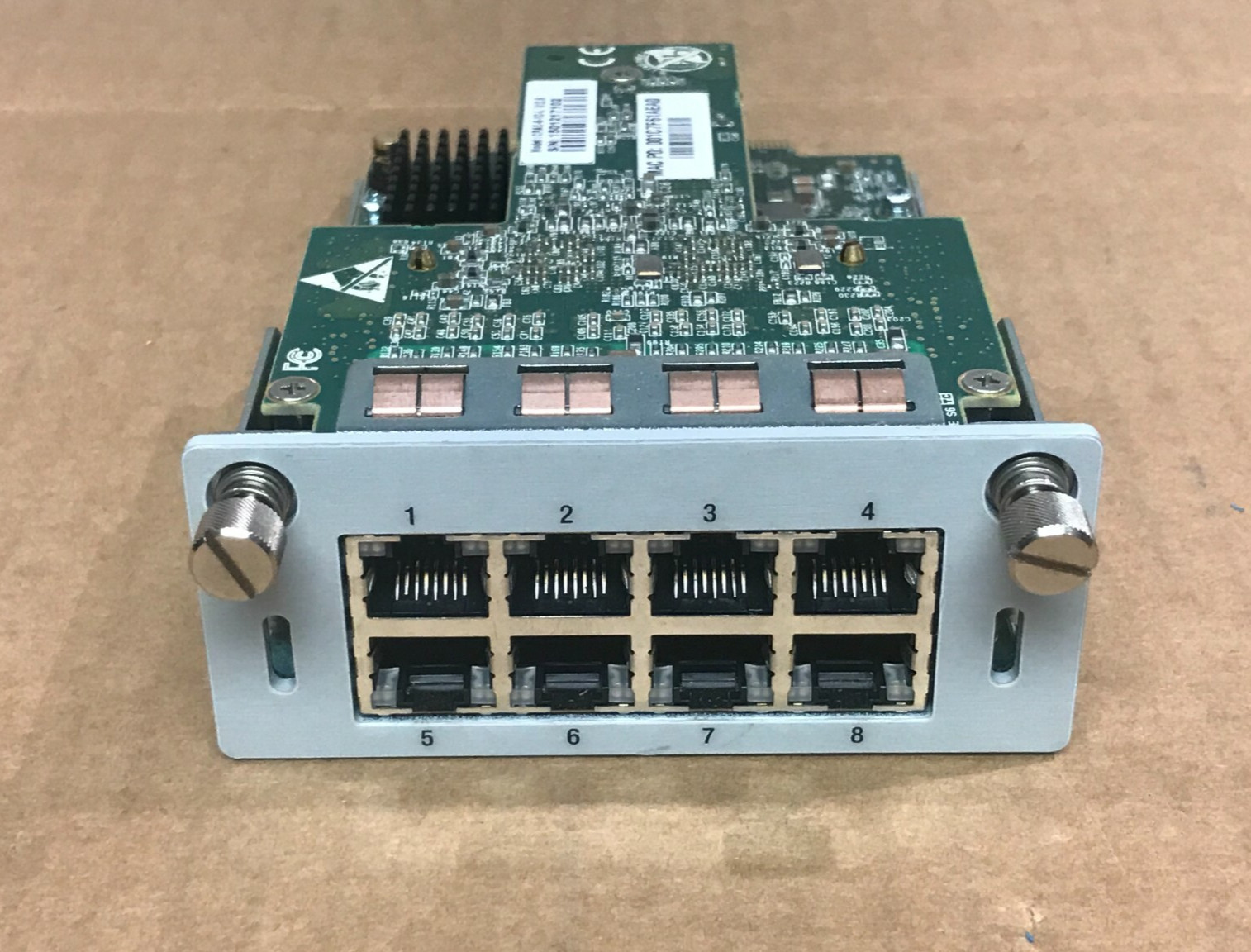 Check Point Port RJ45 CPAC-8-1C-L 8 Gigabit Network Add-In I/O Module V:2.6