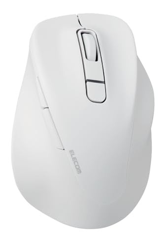 Wireless Mouse EX-G Bluetooth Quiet LSize 5 Button White