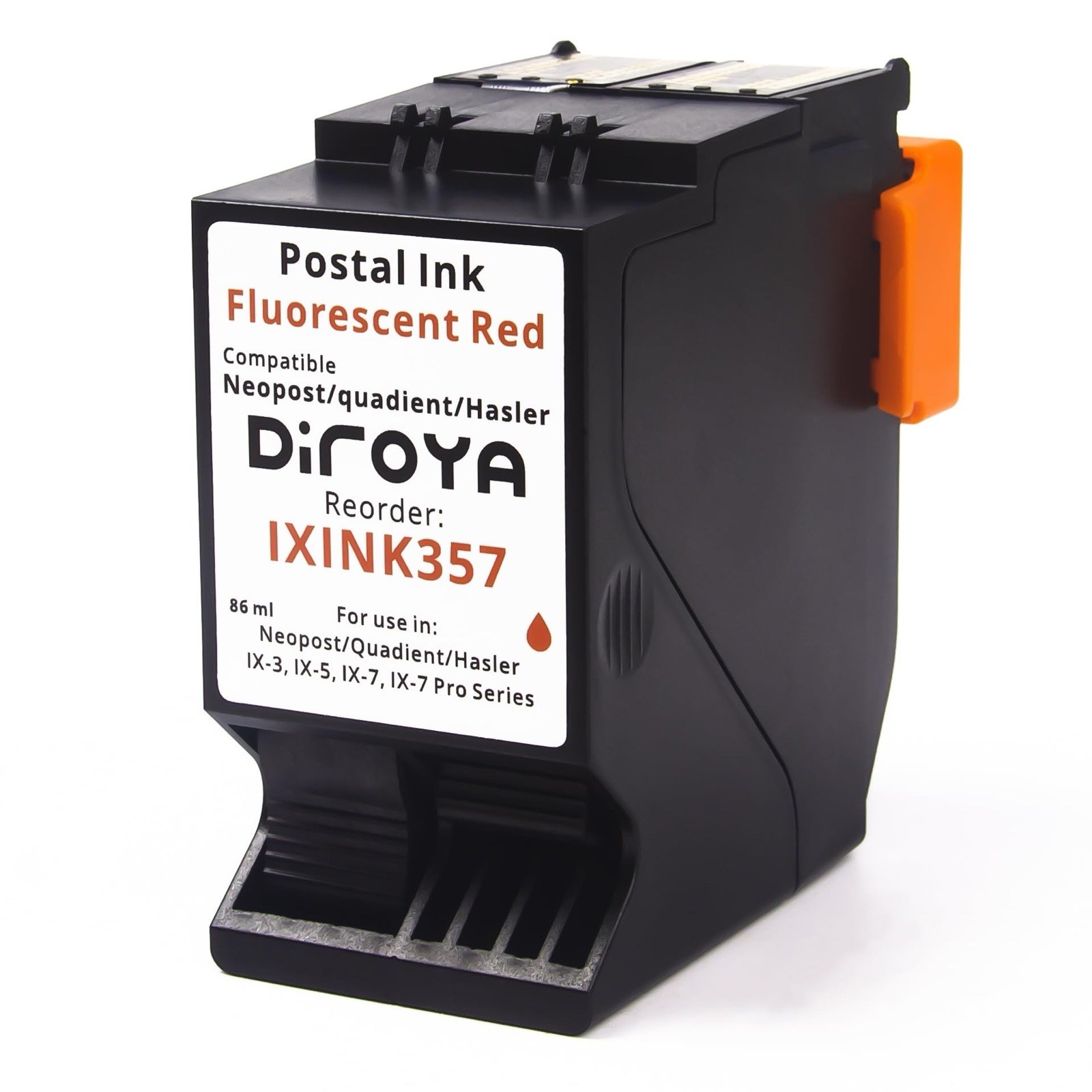 diroya IXINK357 Ink Cartridge High Yield Replacement for Neopost Quadient Hasler