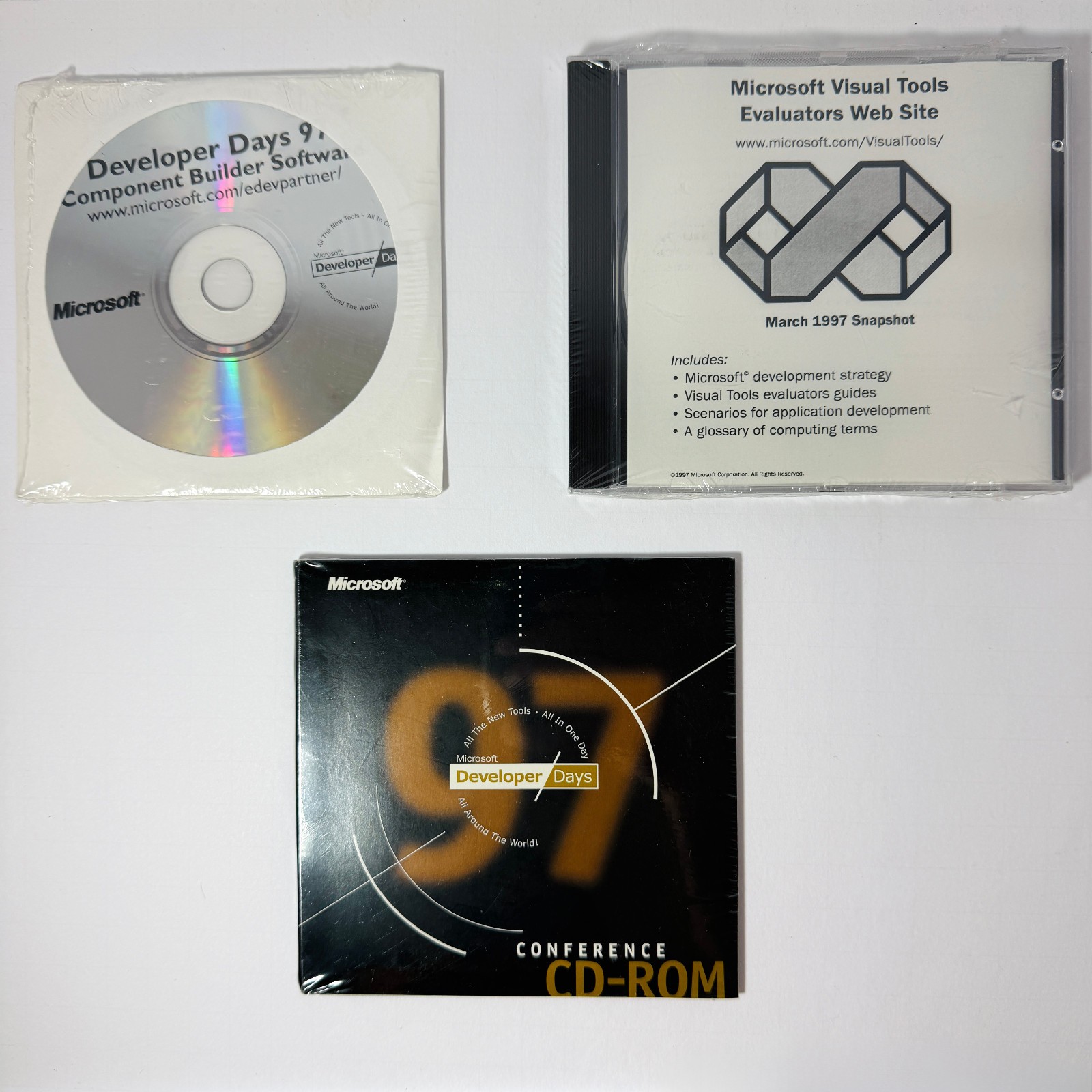 Developer Days 1997 Conference & Software CD Set Brand New Sealed