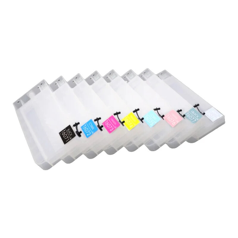 T6041-T6049 Empty Ink Cartridge Compatible for Stylus pro 7880 9880 350ML/PC